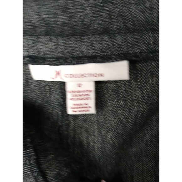 JM Collection Woman 12 Slacks Flat Front Office Workwear Slacks Pant Trousers - Picture 8 of 10